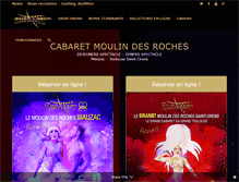 Tablet Screenshot of moulindesroches.net